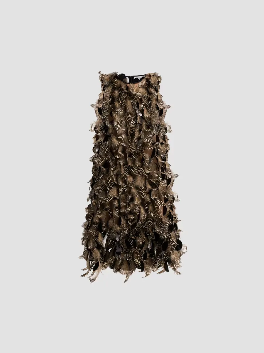 Ascent Featherd Mini Dress by Zimmermann