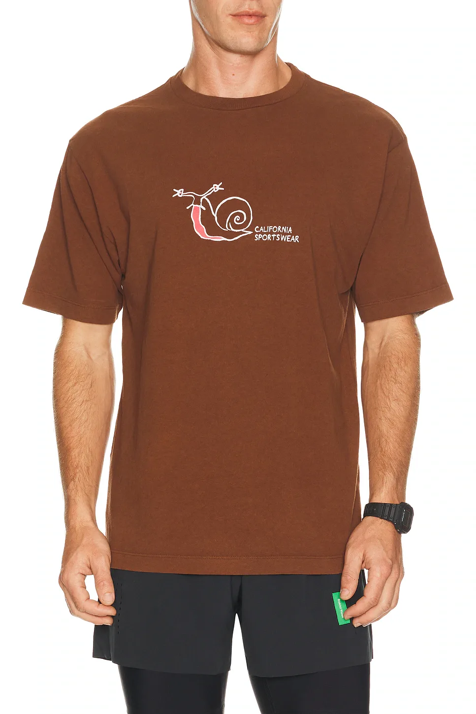 Snail California Cotton Tee by District Vision