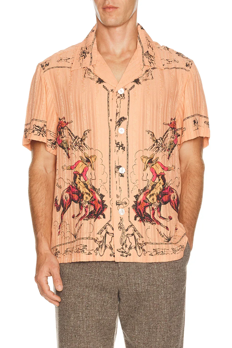 Bronco Buster Shirt by Bode