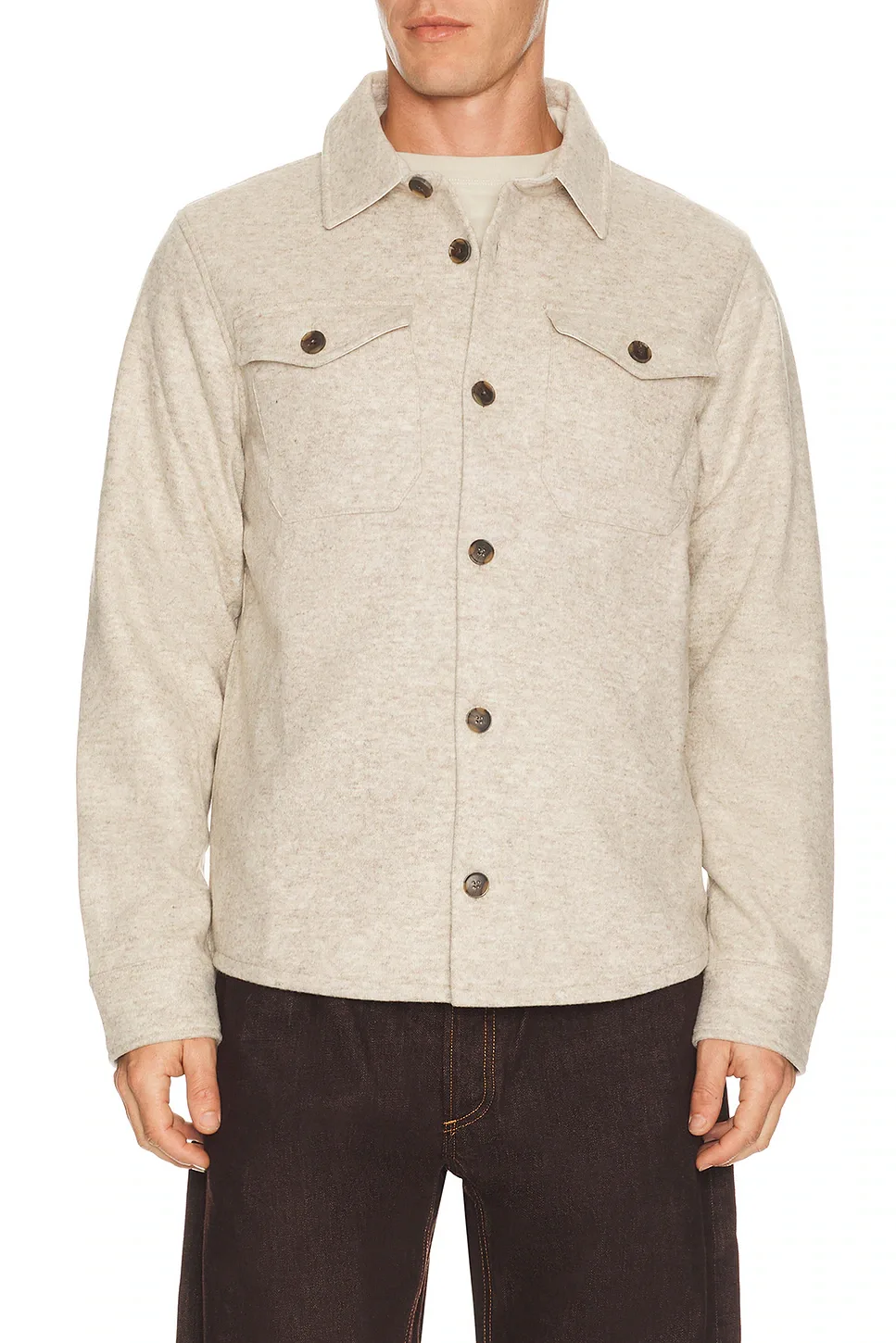 Day to Night Wool Shirt Jacket