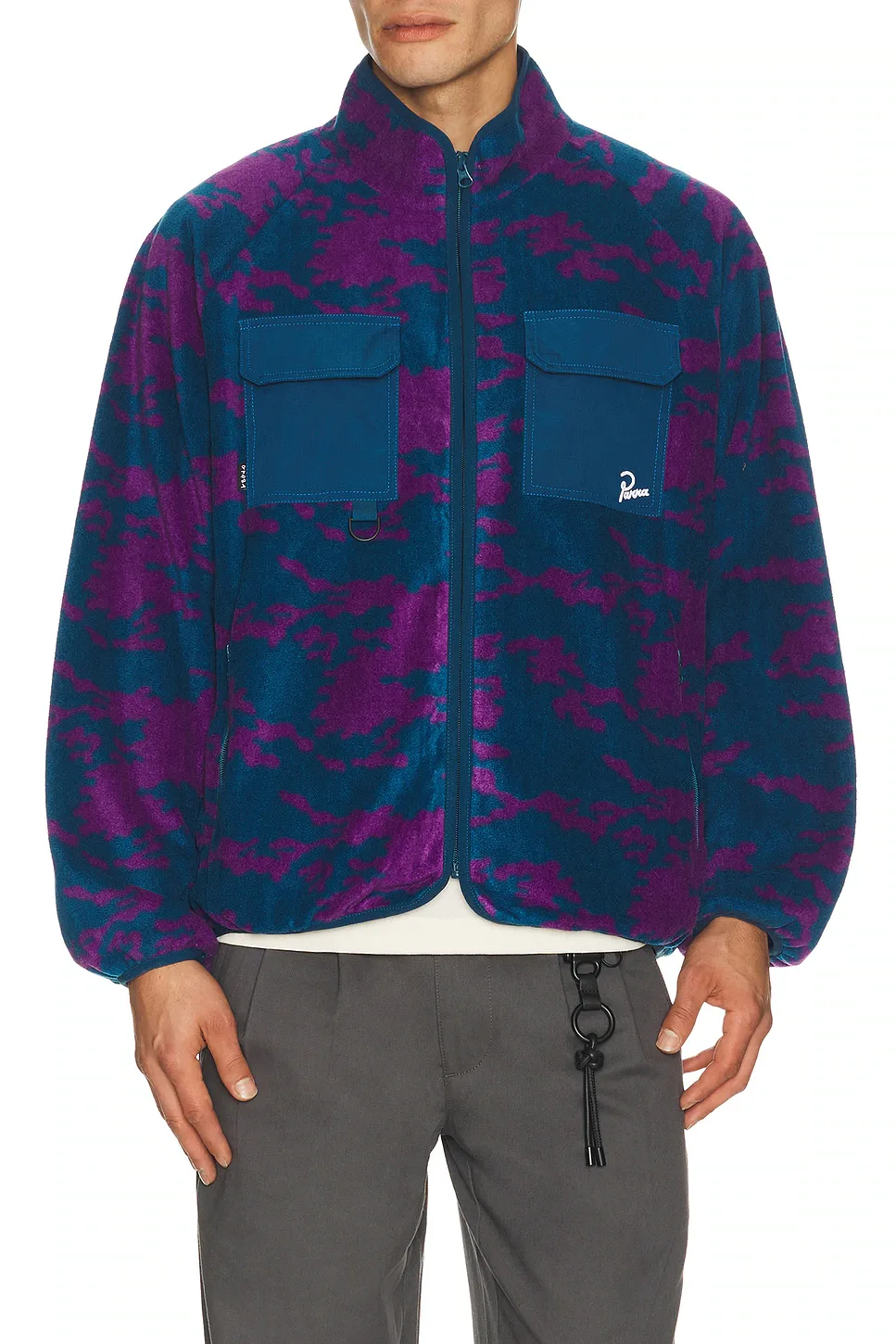 Purple Darwin Camo Fleece by By Parra