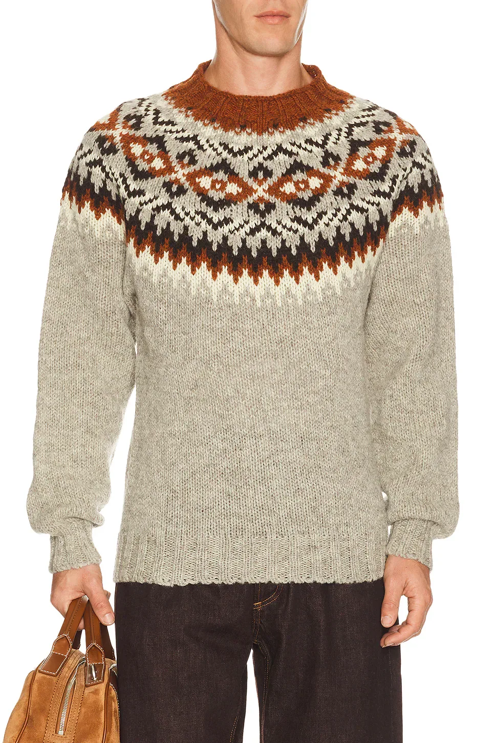 Scottish Made Placement Sweater by Barbour