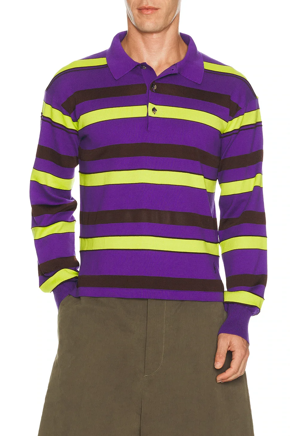 Rugby Knitted Polo by JW Anderson