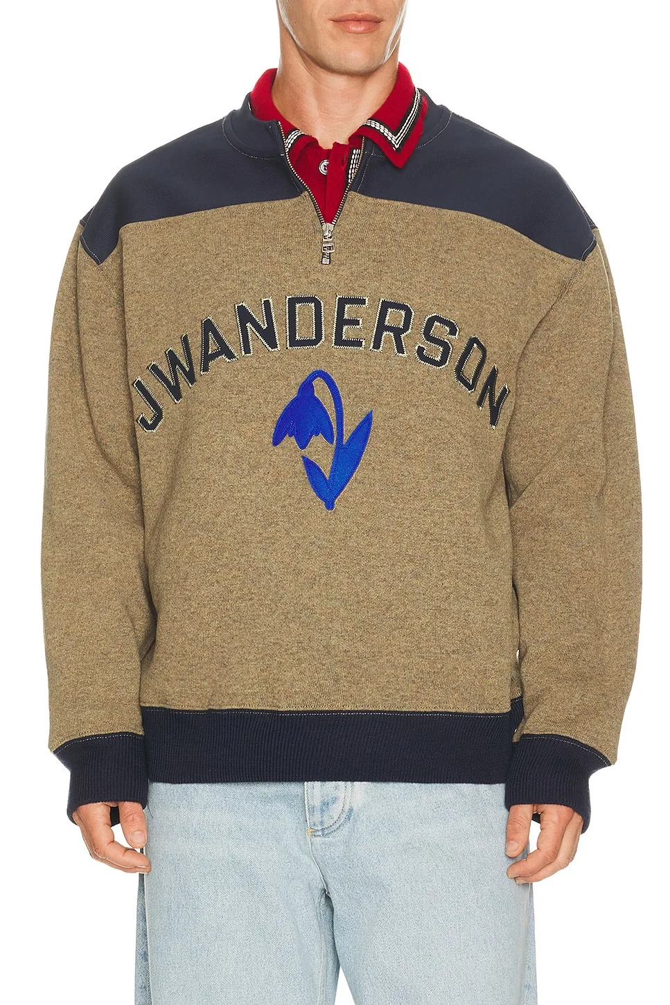 Half Zip Sweatshirt by JW Anderson