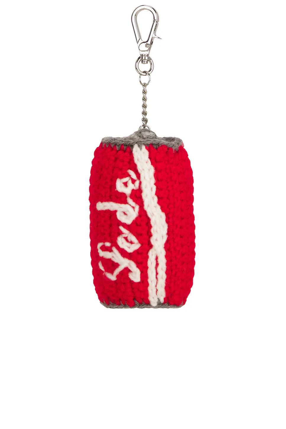 Hand Knitting Soda Can Key Ring by Rice Nine Ten