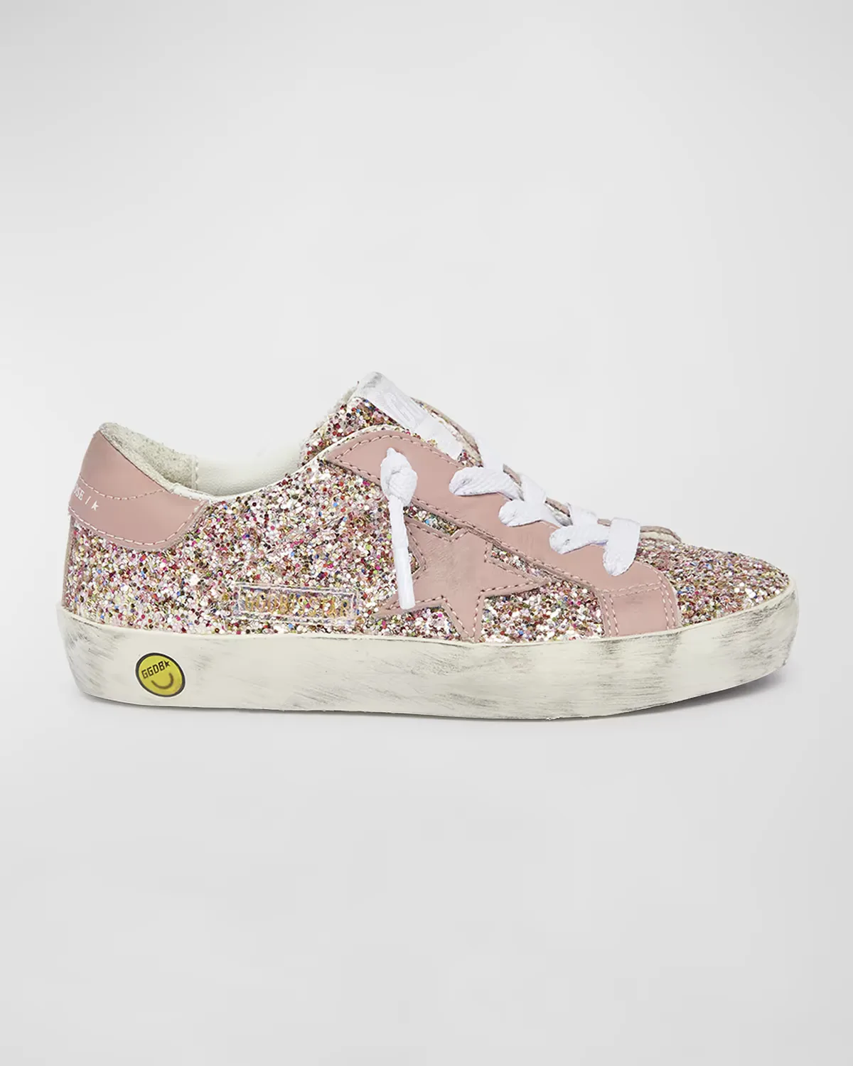Superstar Glitter Low-Top Sneakers by Golden Goose
