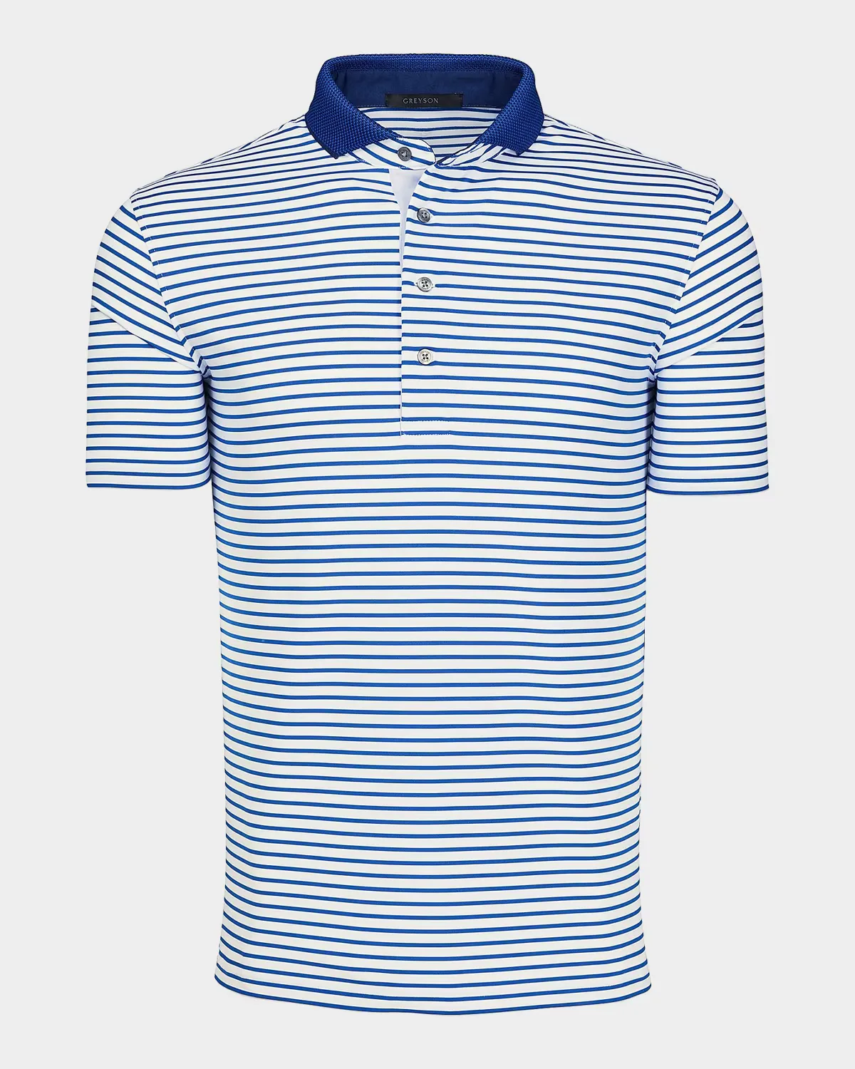 Macabee Striped Polo Shirt by Greyson