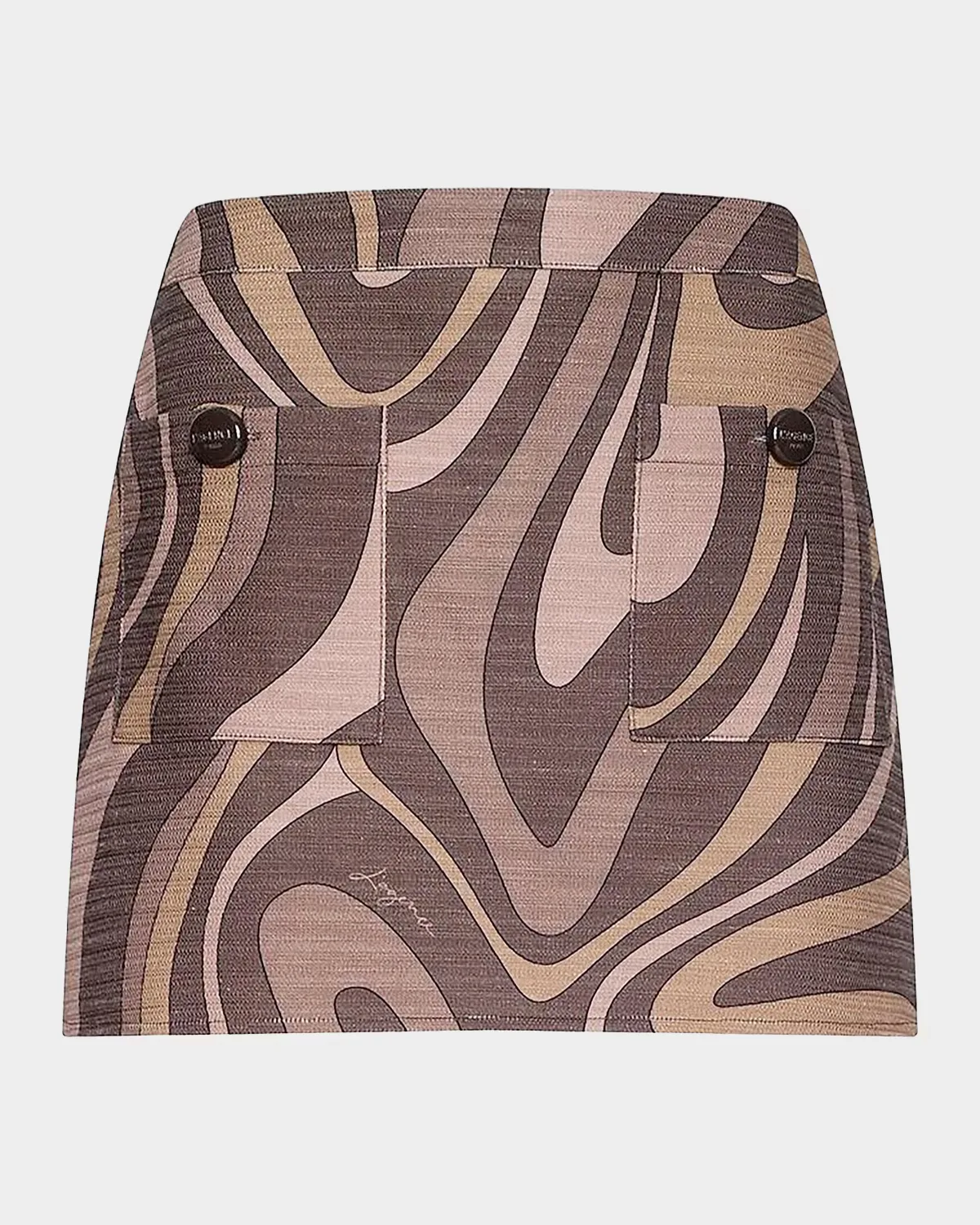 Cyra Low-Rise Mini Skirt by L & apos;AGENCE