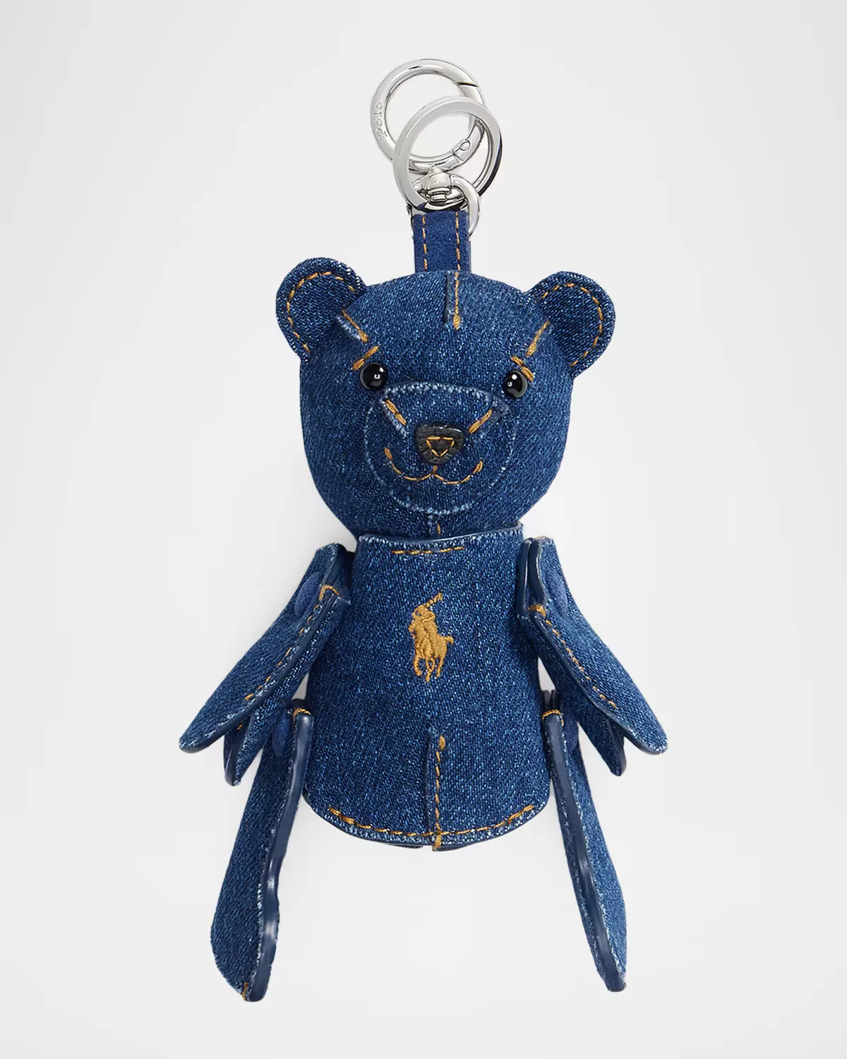 Polo Bear Denim Bag Charm by Polo Ralph Lauren