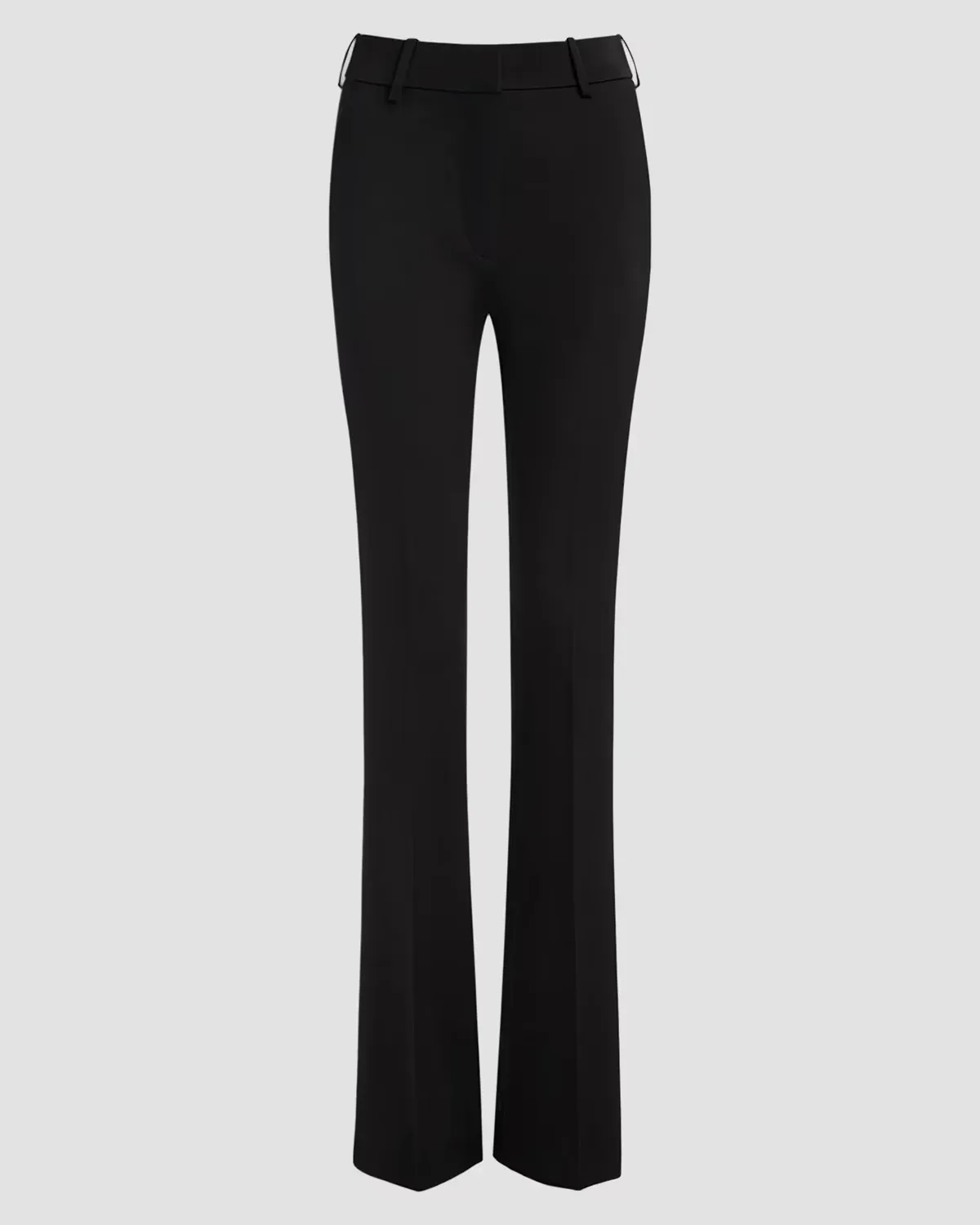 Low-Rise Wool Satin Bootcut Pants by Balmain
