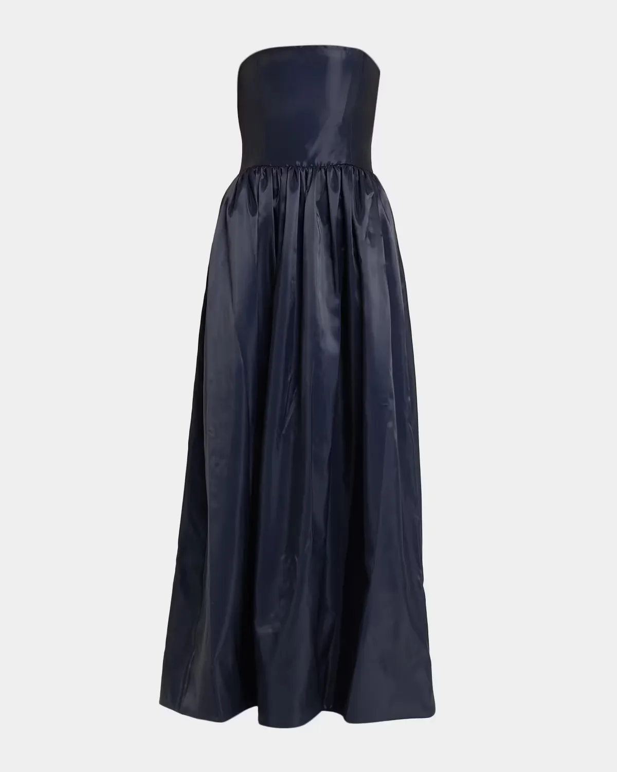 Winnie Strapless Liquid-Look Gown by Kate Barton
