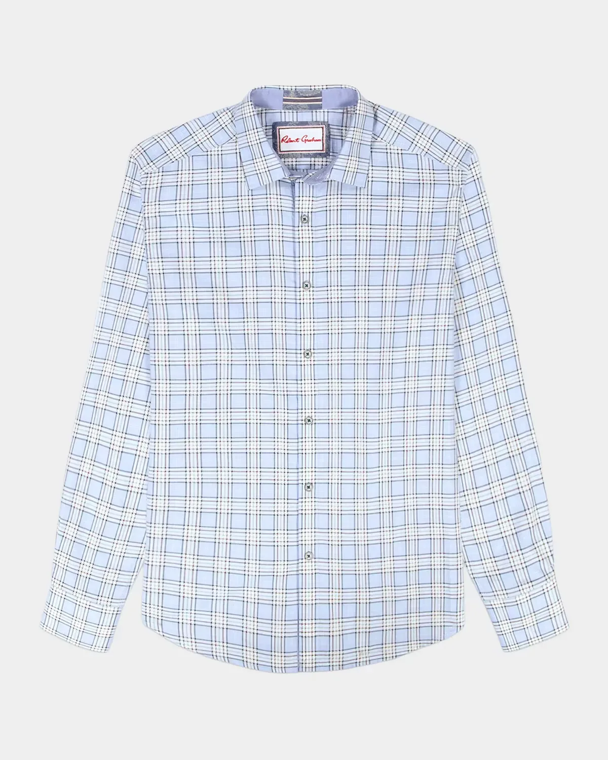 Portsoken Plaid Cotton Shirt by Robert Graham