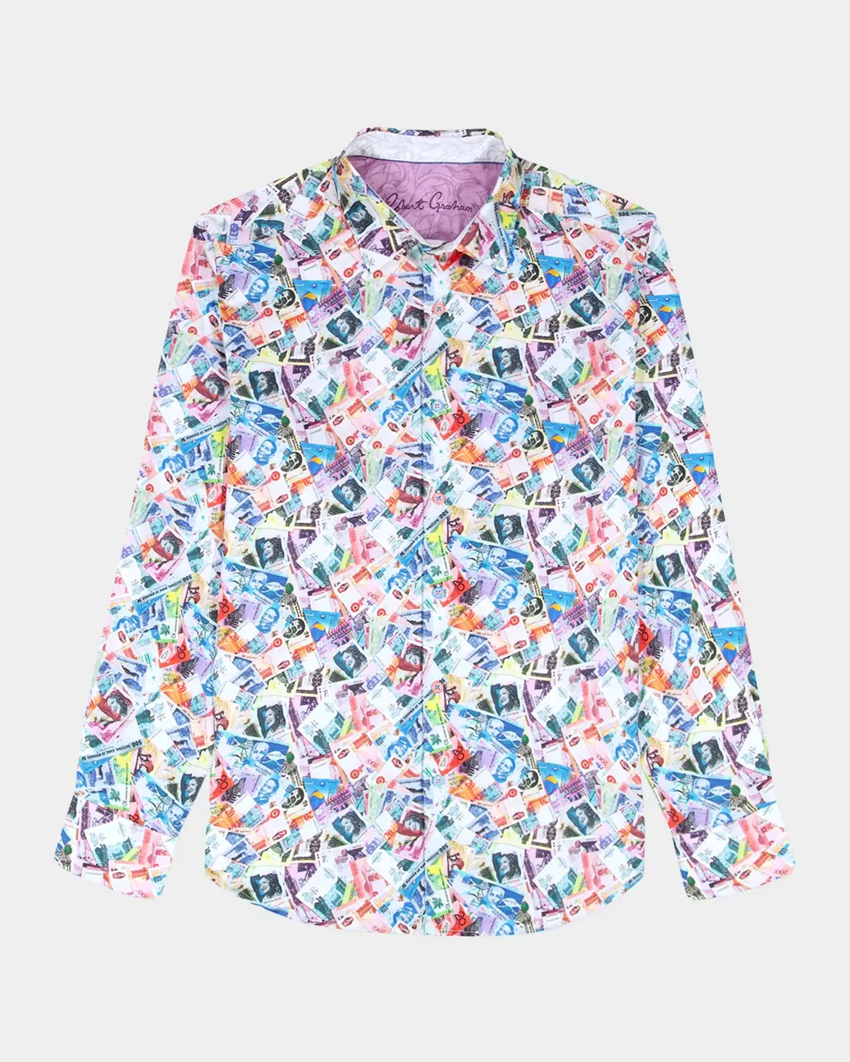 Vacation Fund Stretch-Cotton Shirt by Robert Graham