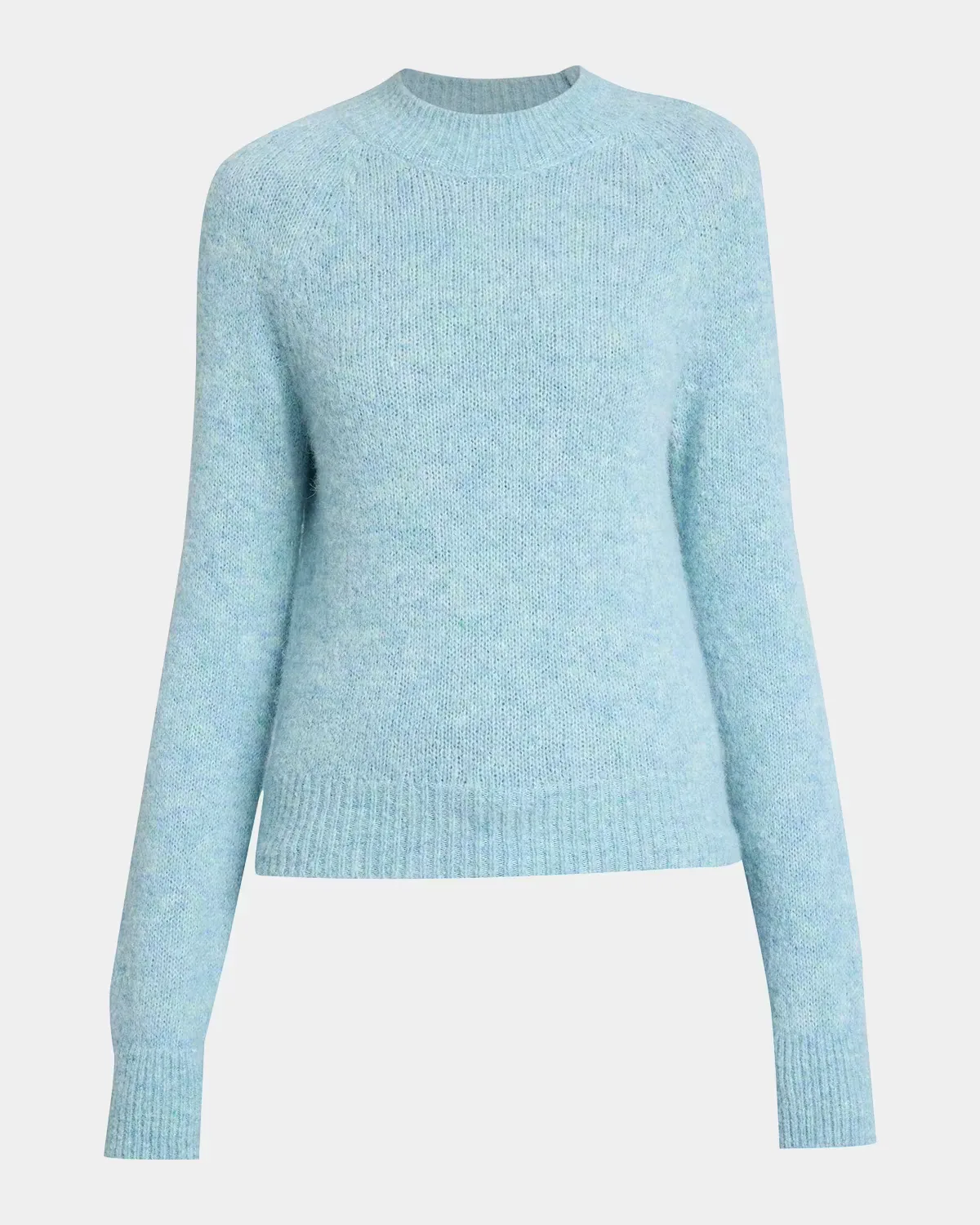 Texas Marl Alpaca-Wool Crewneck Sweater by Dries Van Noten