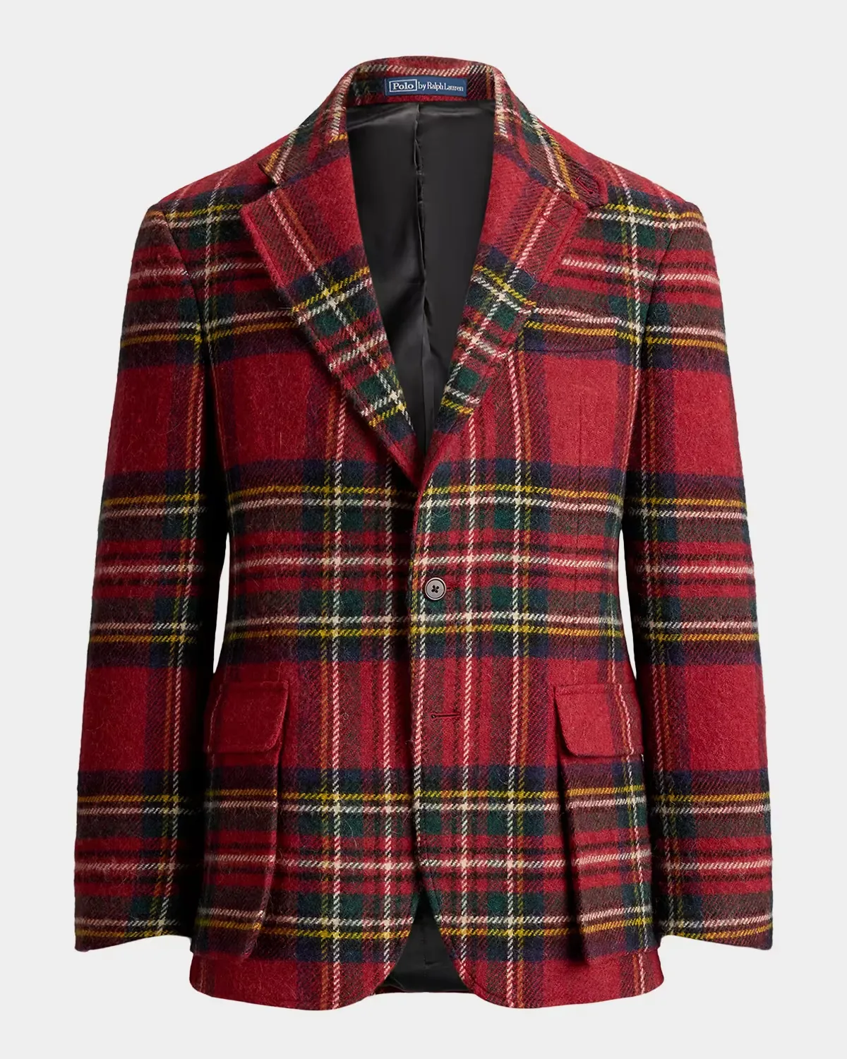 RL67 Plaid Tweed Jacket