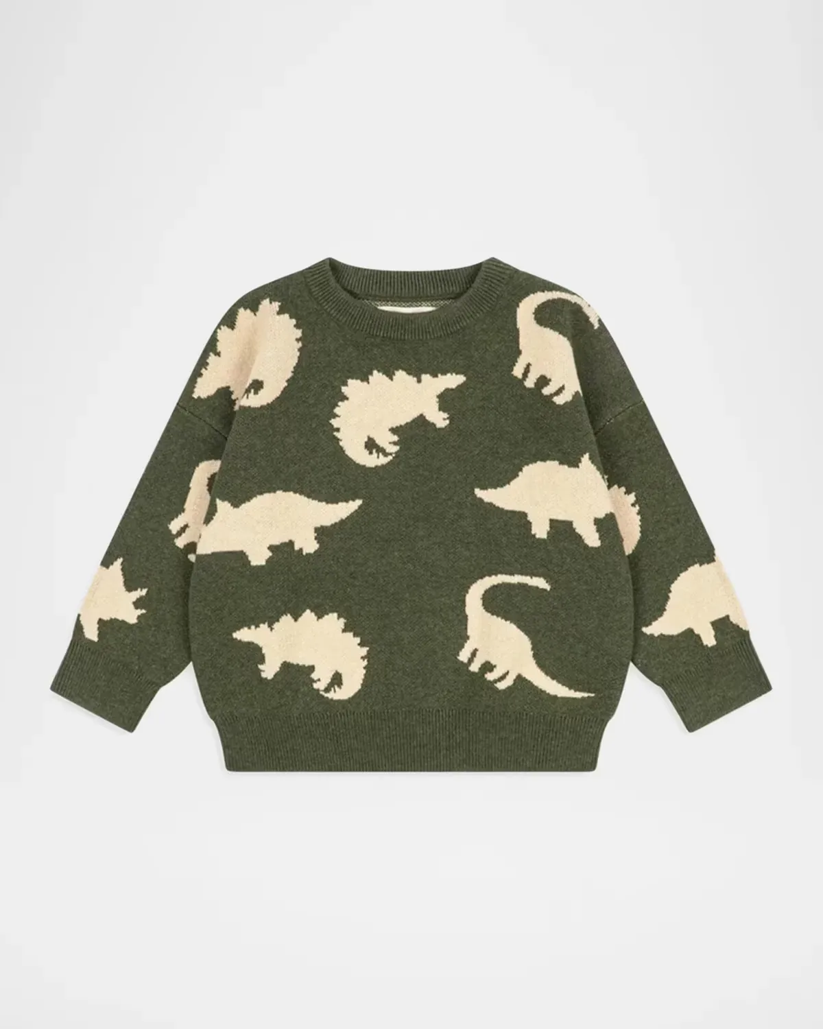 Lapis Dinosaur Cotton Sweatshirt by Konges Slojd