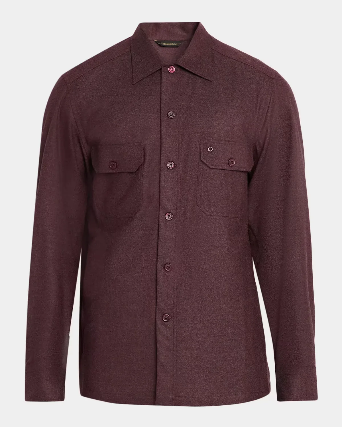 Cashmere Flannel Overshirt