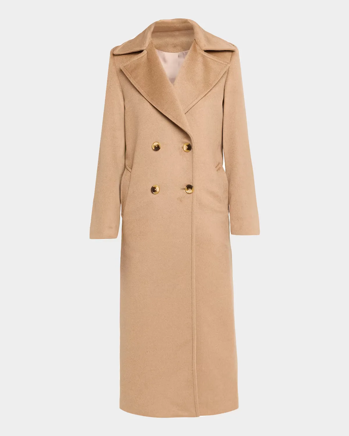 Marceau Baby Camel Hair Trench Coat by Sofia Cashmere