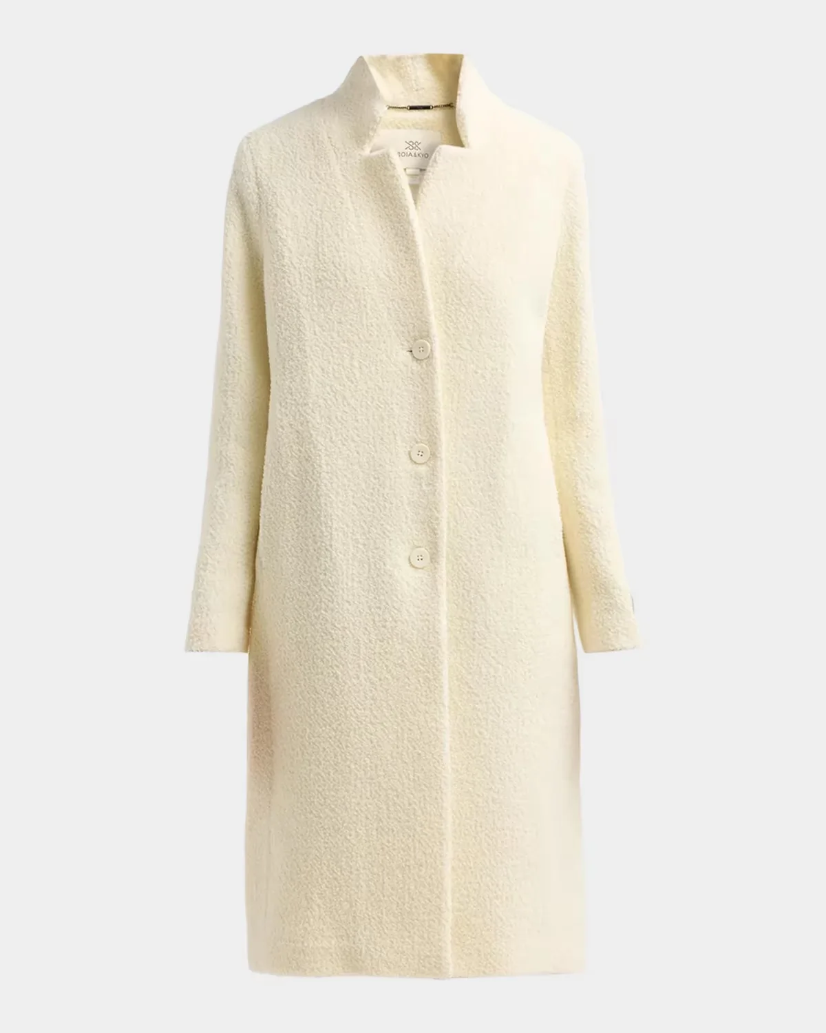 Diane-U Boucle Wool Midi Coat by Soia & Kyo