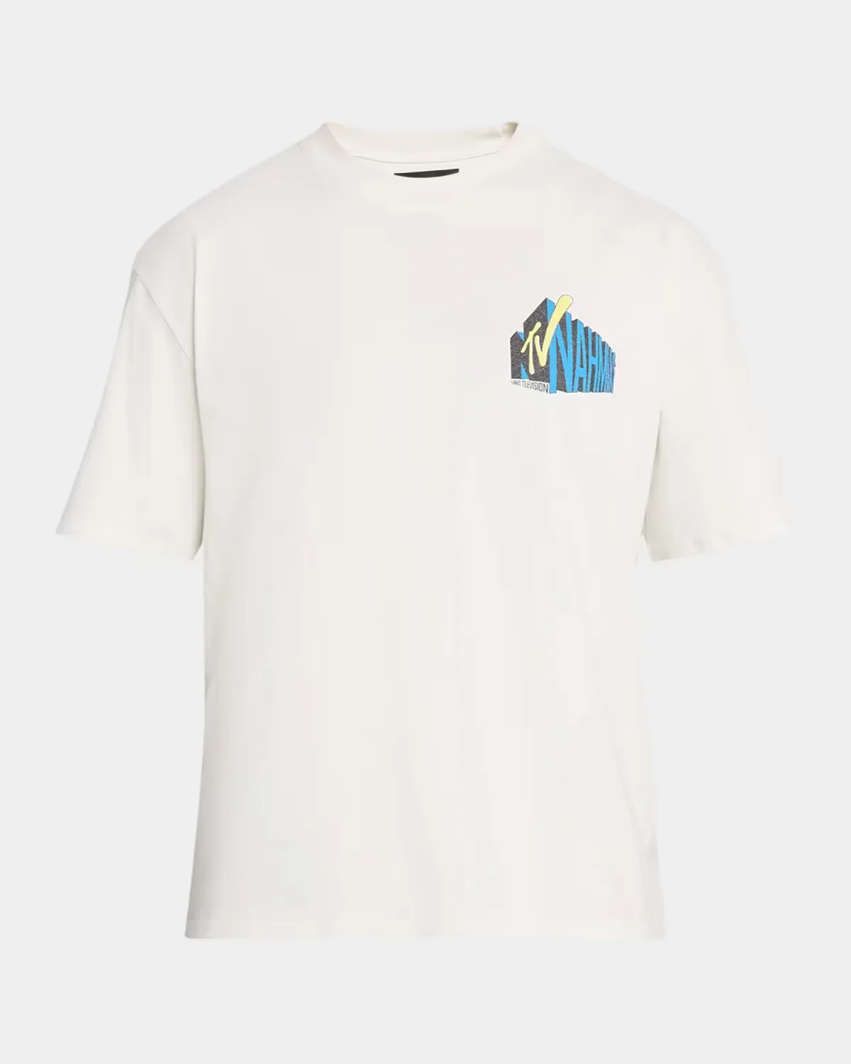 Retro Graphic Crewneck T-Shirt by NAHMIAS