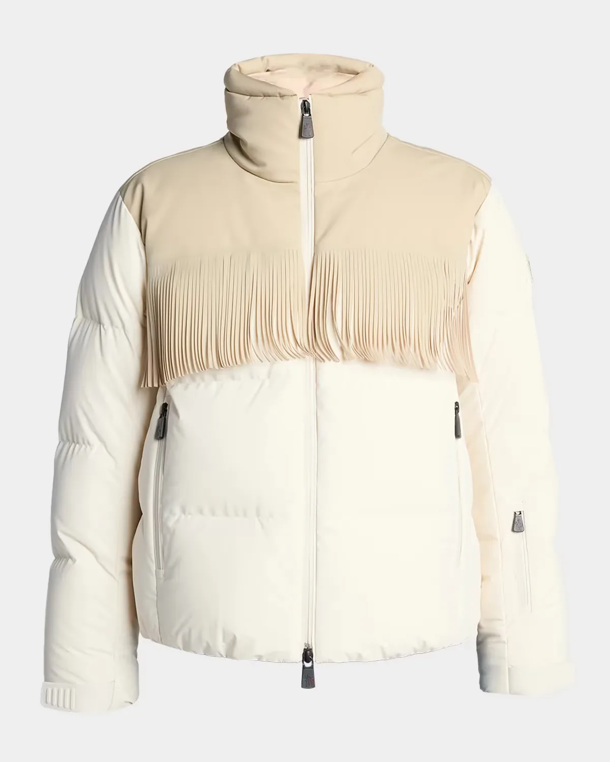 Bessin Fringed Insulated Ski Jacket by Moncler