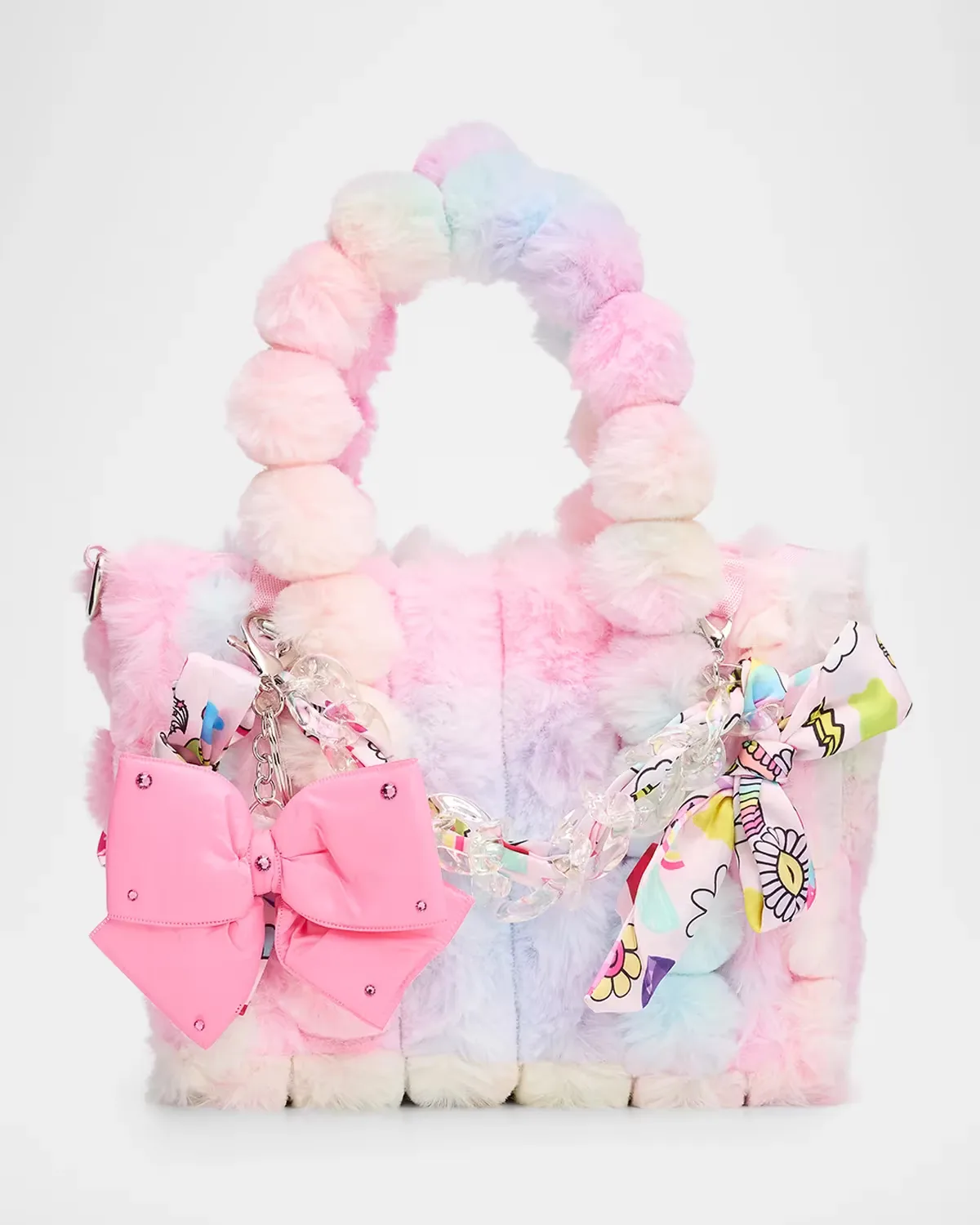 Faux-Fur Tote Bag by Bari Lynn
