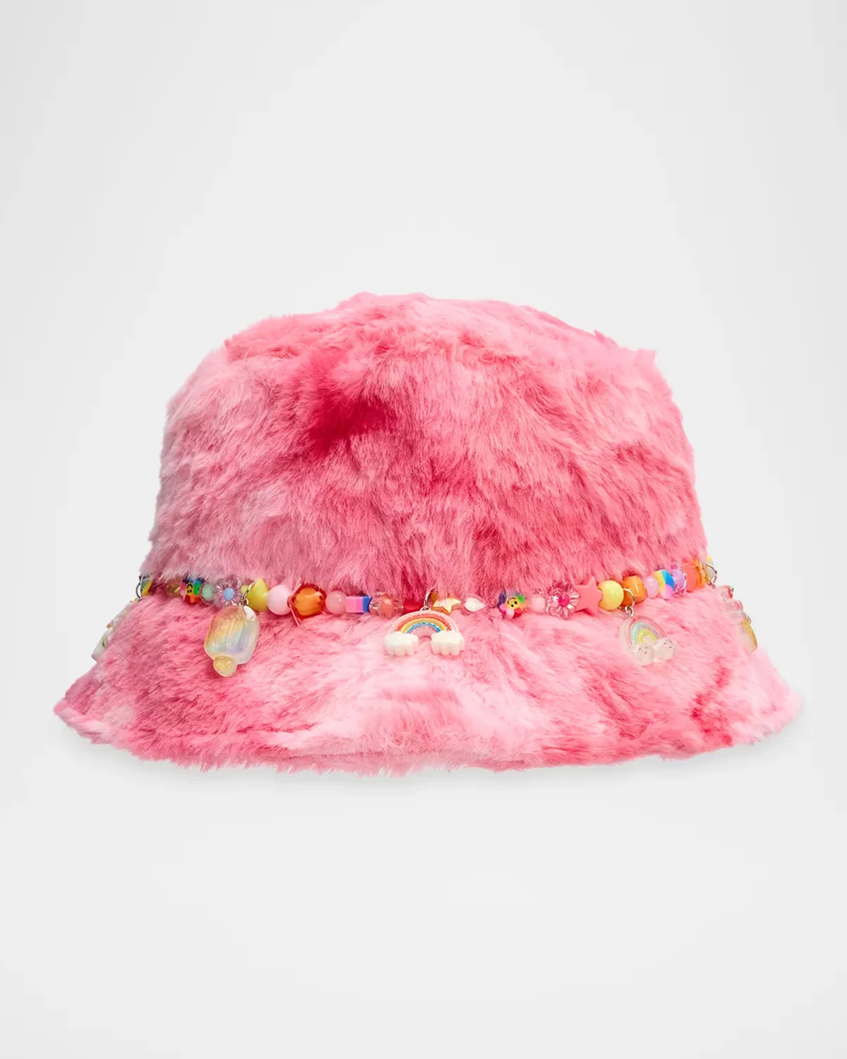 Charm Faux-Fur Bucket Hat by Bari Lynn