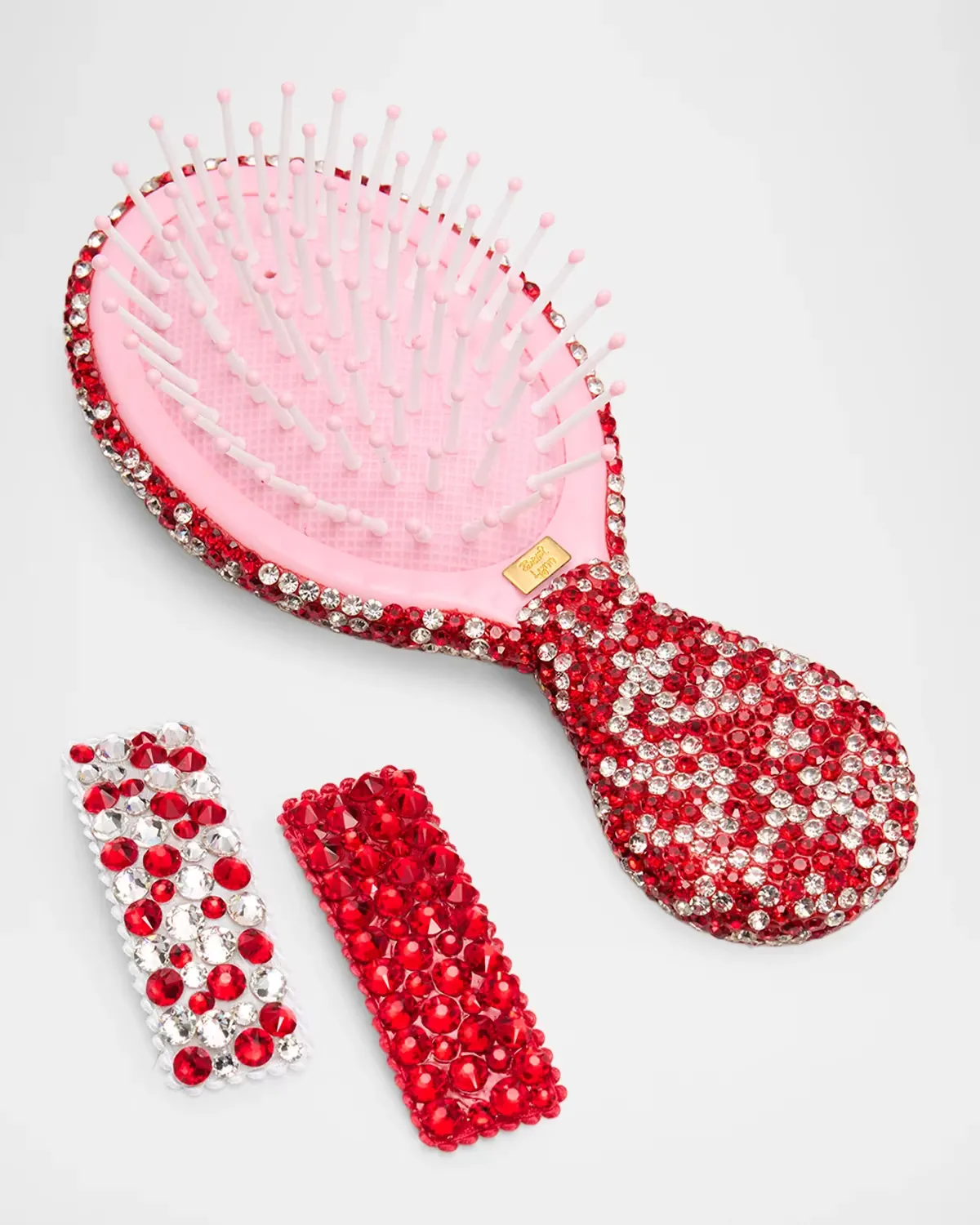 Crystal Brush & Barrette Set by Bari Lynn