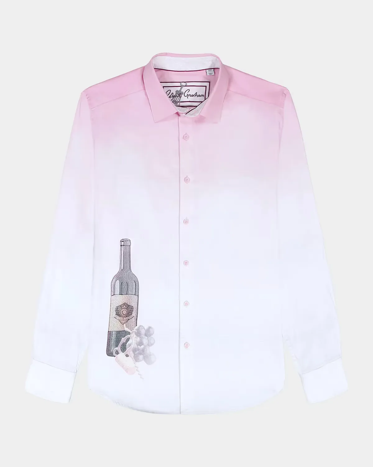 Legacy Reserve Wine Dégradé Shirt by Robert Graham
