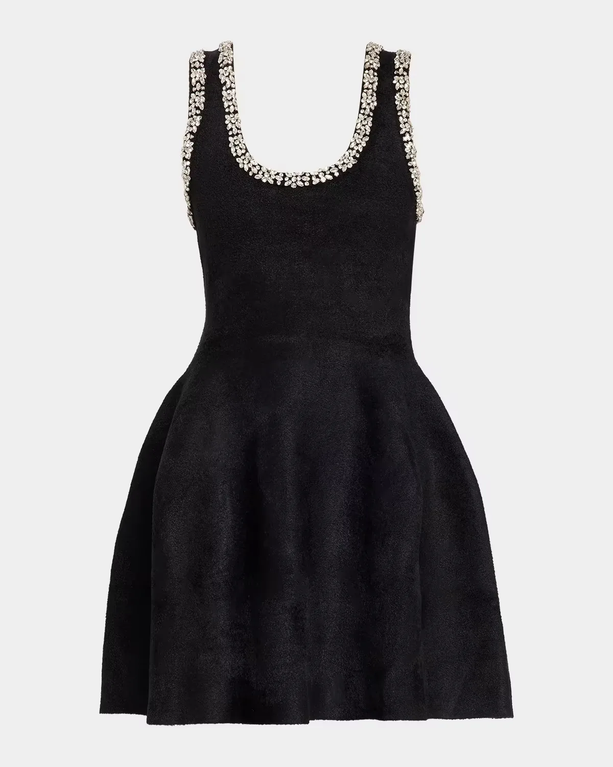 Leona Crystal-Trim Mini Dress by SIMKHAI