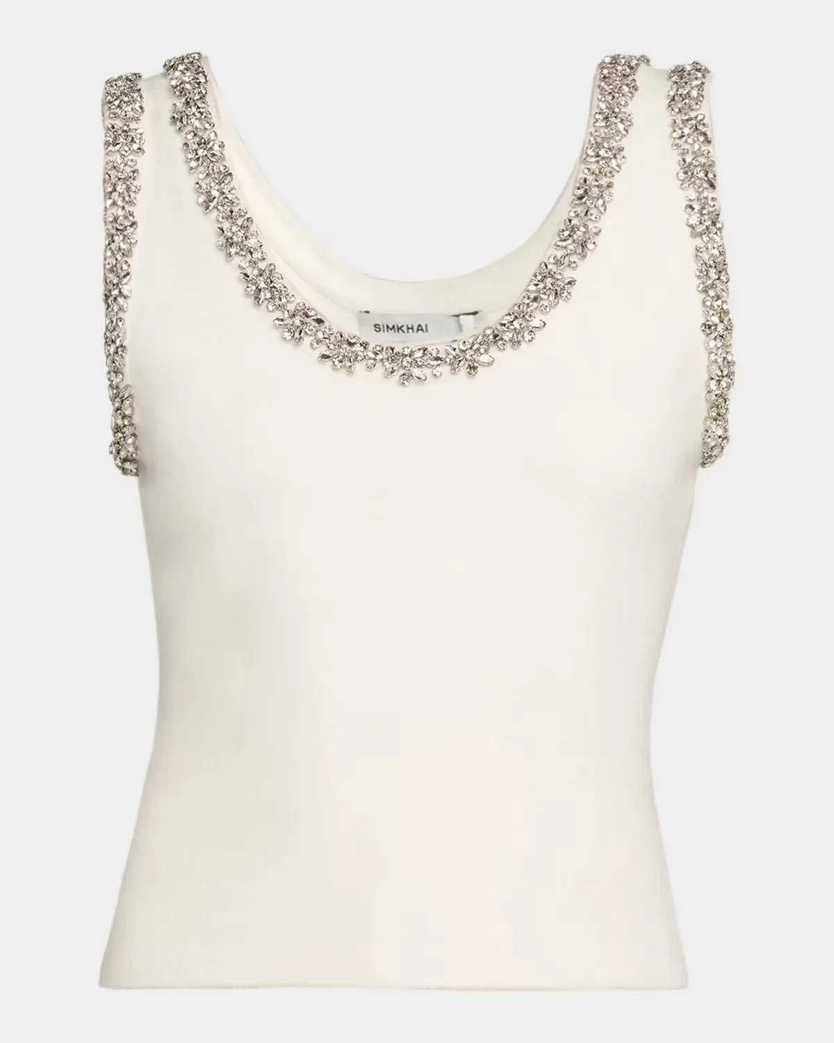 Pyper Embellished Tank Top by SIMKHAI