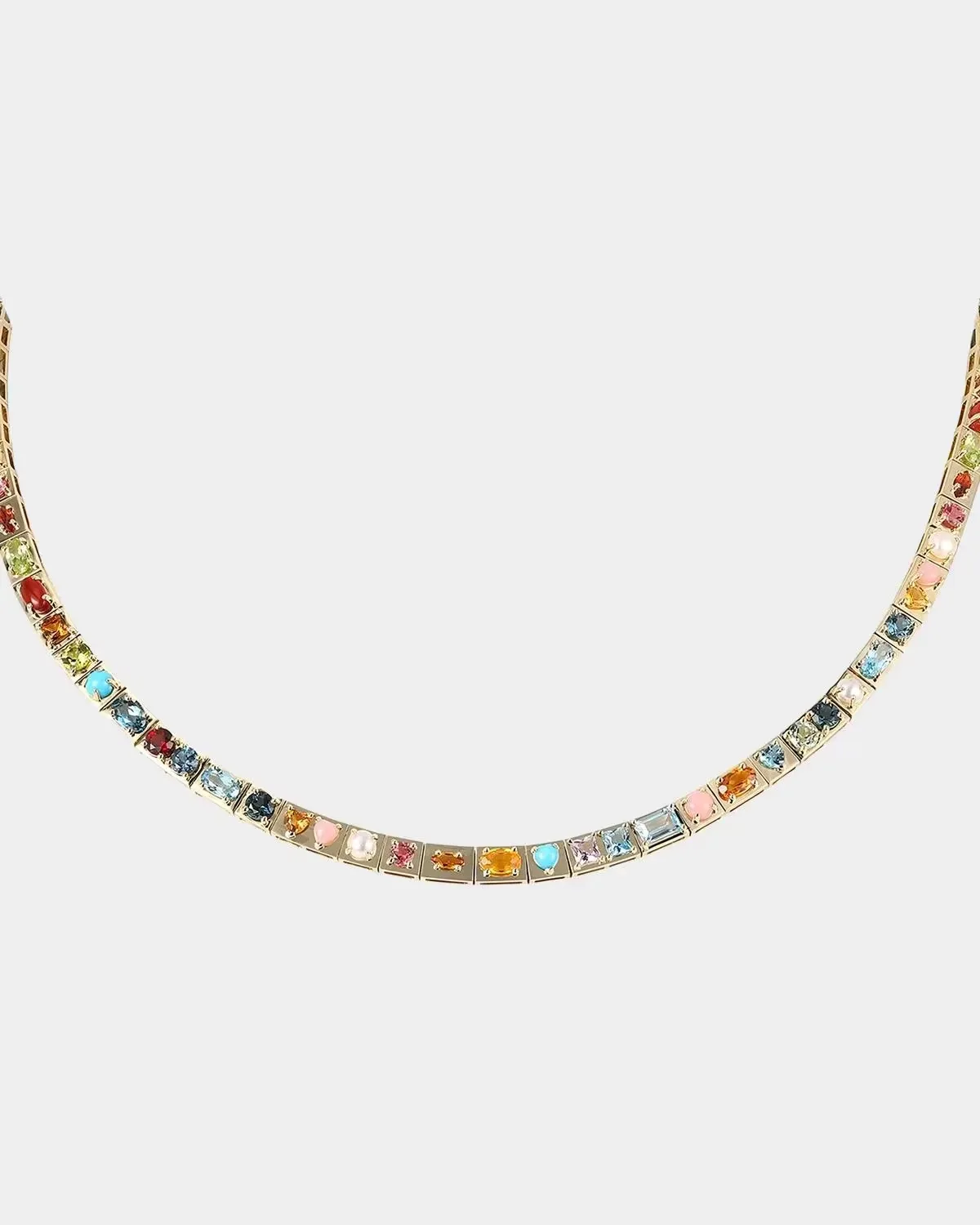 LEGGO Mini Multi-Stone Necklace