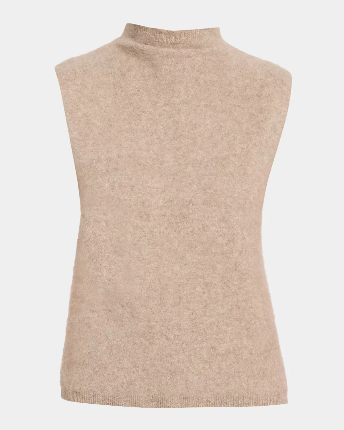 Sleeveless Wool-Cashmere Sweater by Majestic