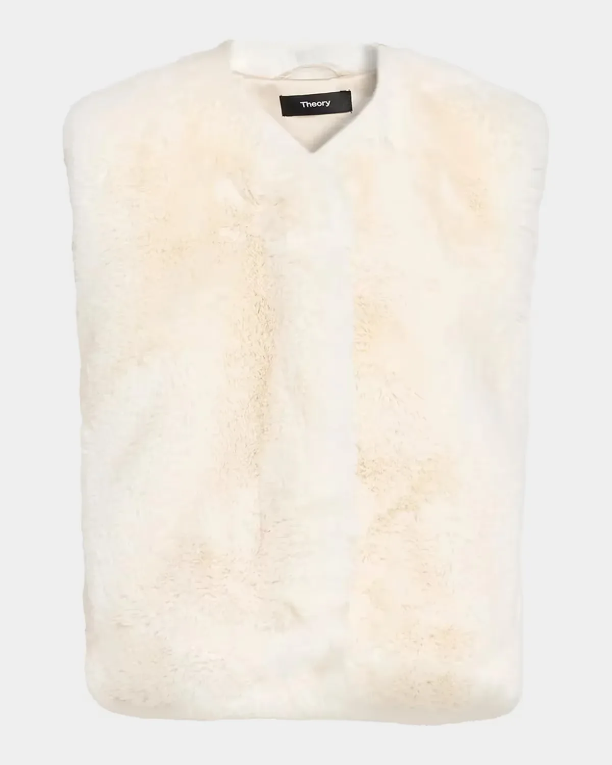 Faux Fur Vest by Theory