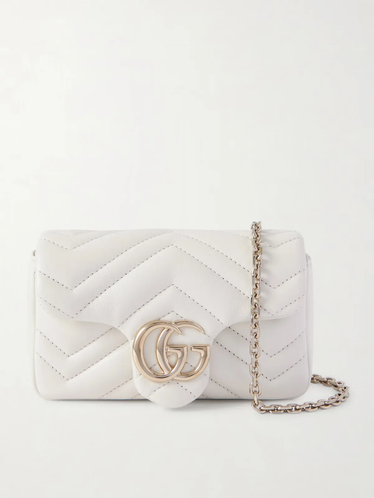 - Gg Marmont Mini Matelassé Leather Shoulder Bag -