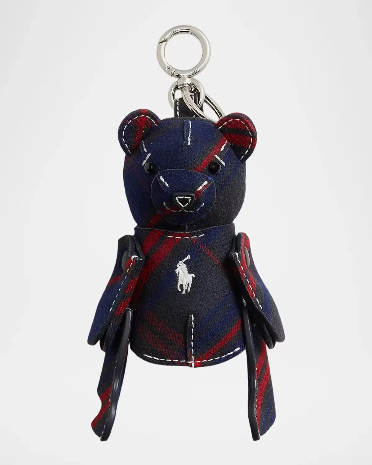 Plaid Cotton Polo Bear Charm by Polo Ralph Lauren
