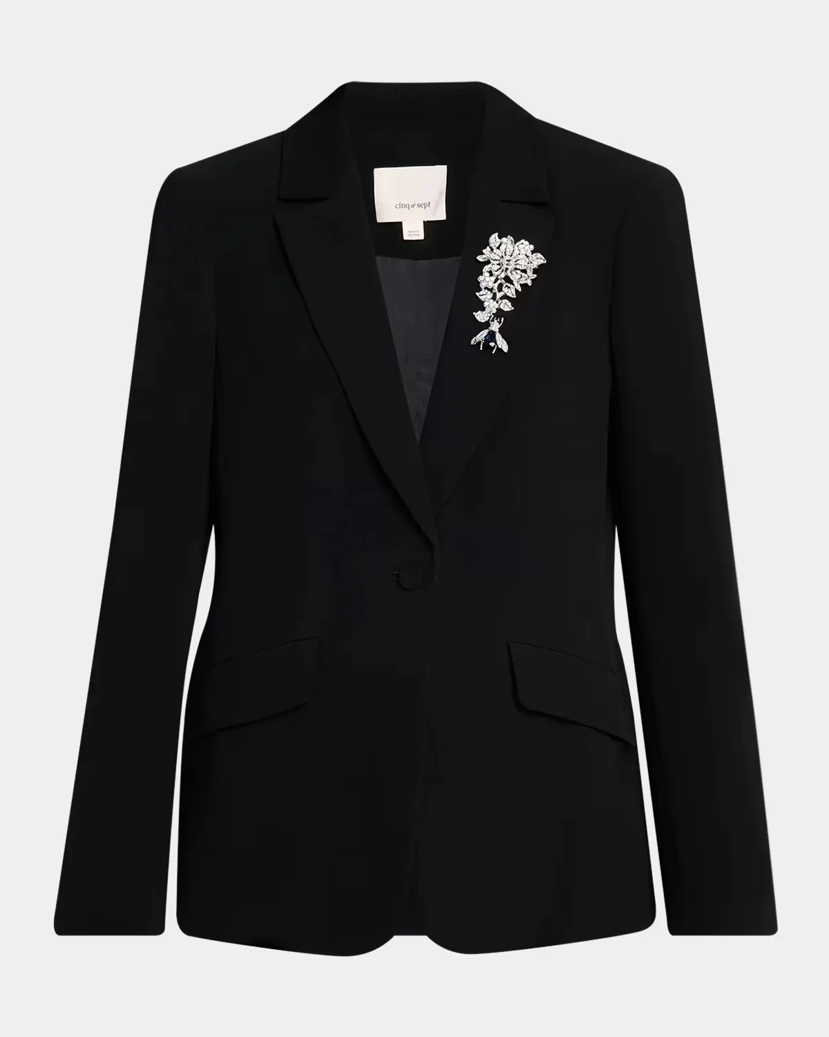 Rosabelle Tulle-Hem Blazer