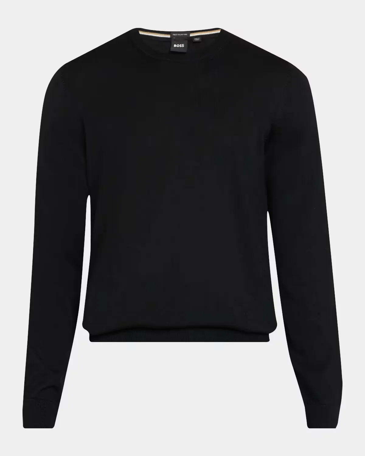 Merino Wool Crewneck Sweater by BOSS