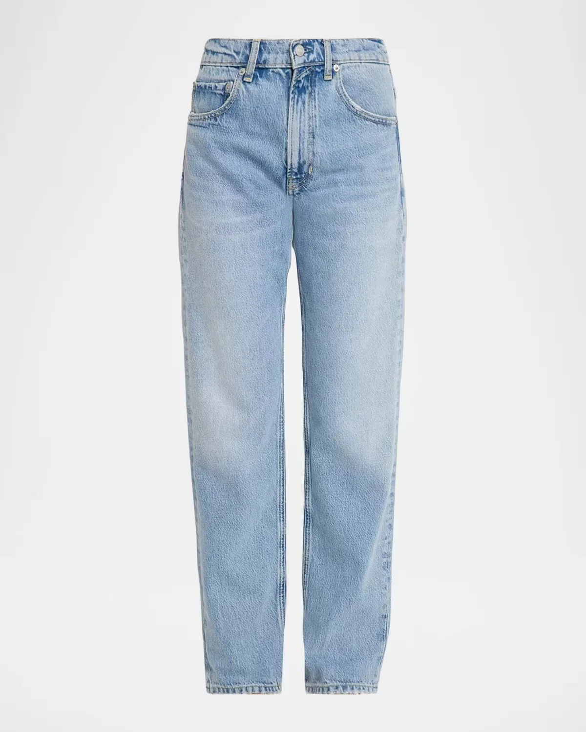 Everyday Mid-Rise Straight-Leg Jeans by Guest in Residence