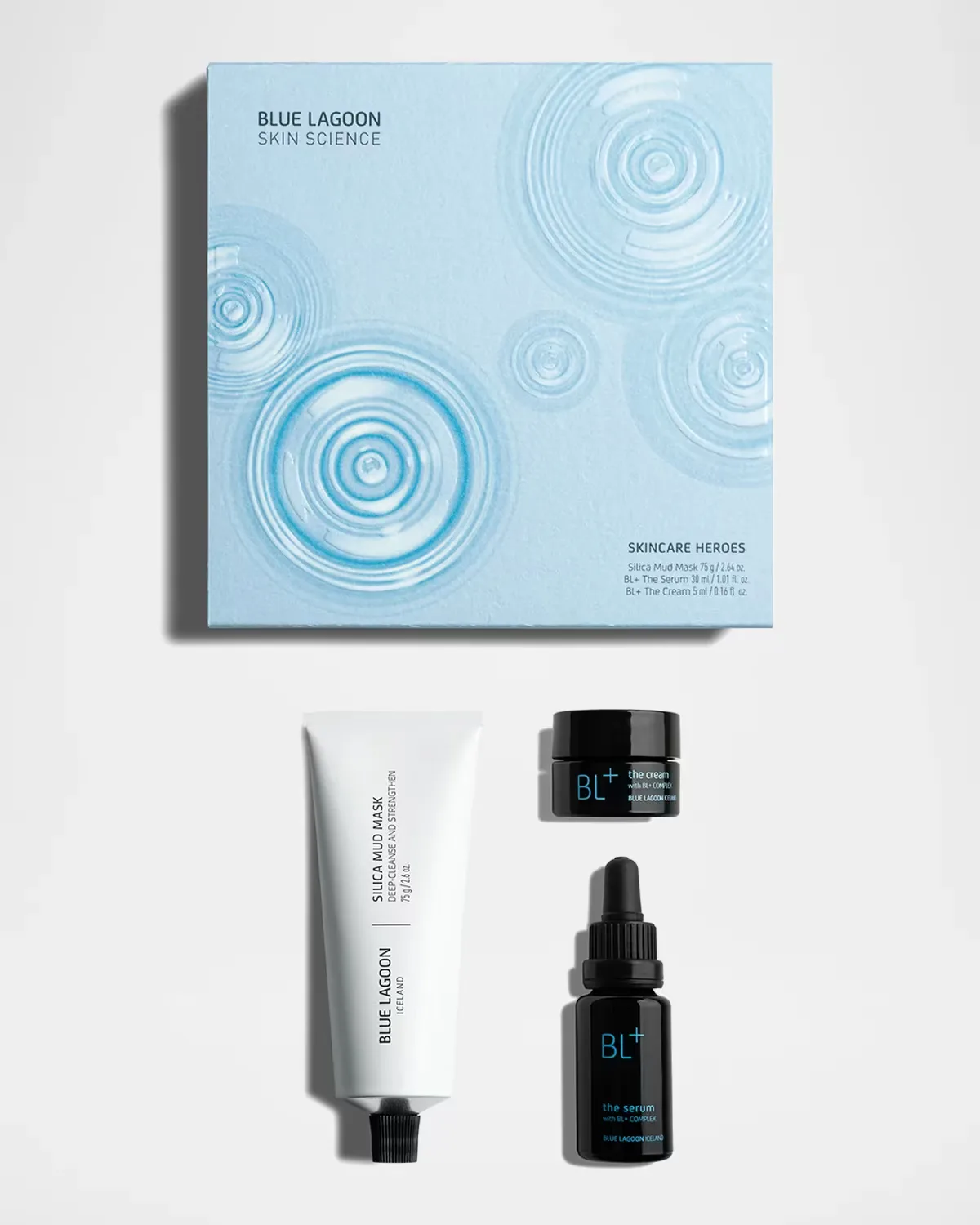 Skincare Heroes 3-Piece Set by Blue Lagoon Iceland