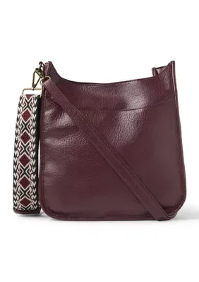 Large Hobo Bag with Guitar Strap by Wonderly