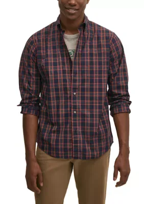 Regular Fit Poplin Long Sleeve Friday Shirt
