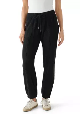 Cable Hacci Athleisure Pants by Oak & Trellis