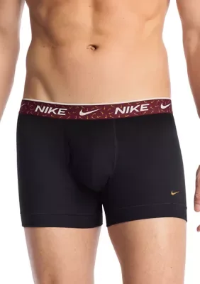Essential Cotton Stretch 3-Pack Trunk by Nike