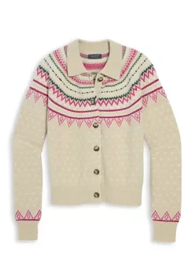 Fair Isle Polo Cardigan by Vineyard Vines