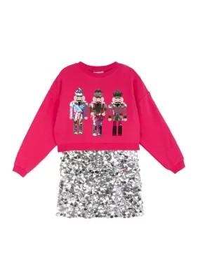 Nutcracker Popover Dress by Rare Editions