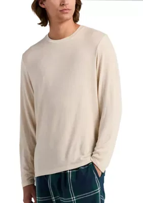 Long Sleeve Cozy Knit Pajama Top by Savane