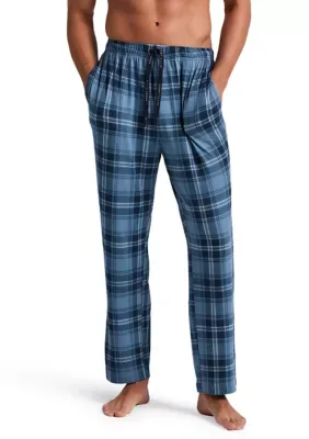 Deluxe Touch Plaid Pajama Pants