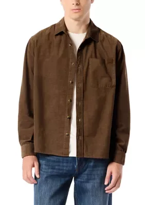 Samir Check Corduroy Shirt