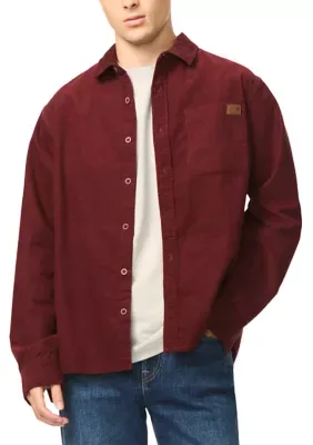 Samir Check Corduroy Shirt